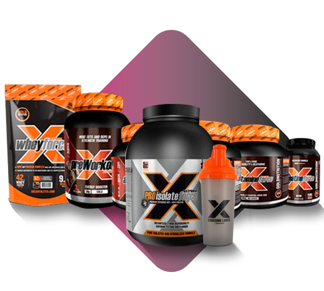 Gama Extreme force Gold Nutrition asesoramiento suplementación deportiva online